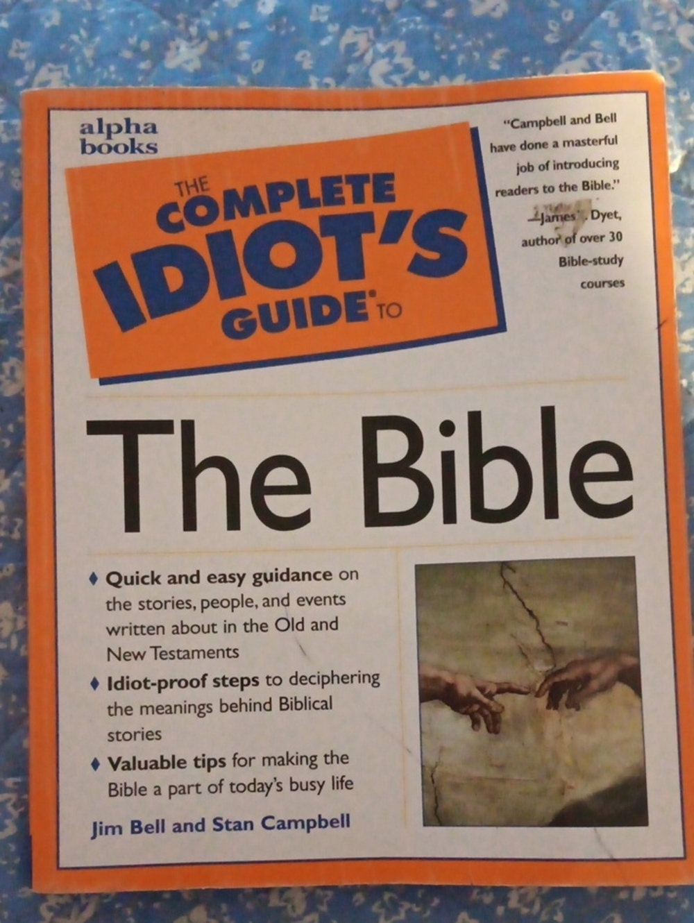 ❌️2 For $10❌️ The Complete Idiot's Guide To The Bible Paperback Book